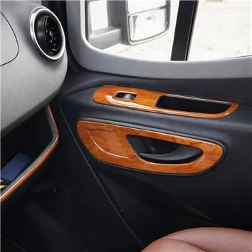 Mercedes Sprinter W907 2018 3D Interior Dashboard Trim Kit Dash Trim Dekor 4-Parts