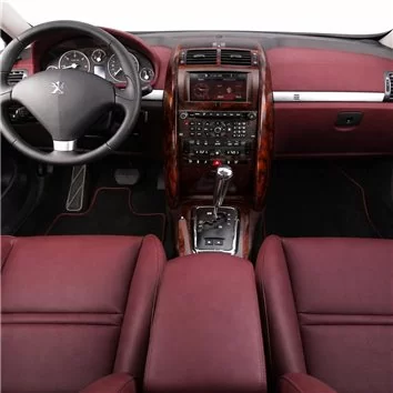 Peugeot 407 Doors 06.05-12.10 3D Inleg dashboard Interieurset aansluitend en pasgemaakt op he 21-Teile