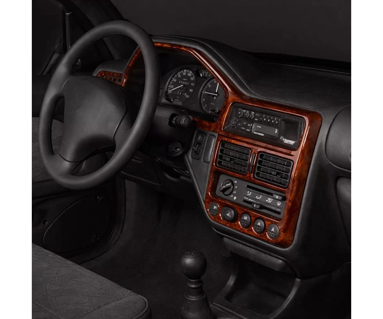 Peugeot 106 04.91-07.96 3D Interior Dashboard Trim Kit Dash Trim Dekor 12-Parts Peugeot 106 04.91-07.96 3D Interior Dashboard Trim Kit Dash Trim Dekor 12-Parts