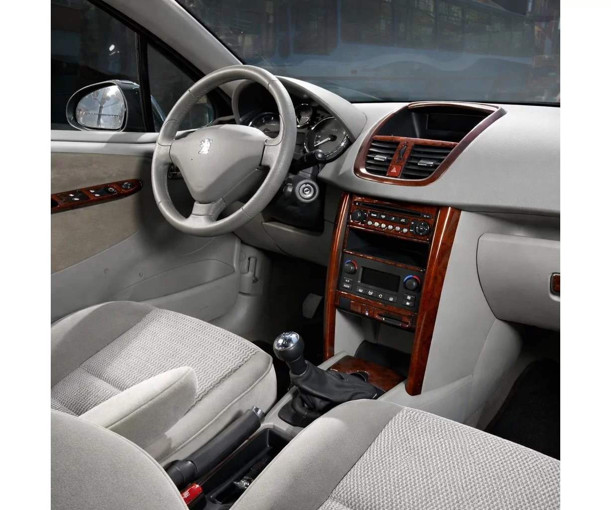 Peugeot 207 01.2007 Habillage Décoration de Tableau de Bord 17-Pièce Peugeot 207 01.2007 Habillage Décoration de Tableau de Bord 17-Pièce