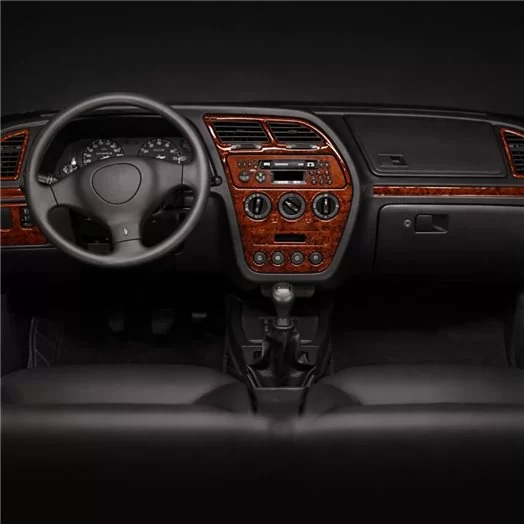 Peugeot 306 03.93-04.97 3D Inleg dashboard Interieurset aansluitend en pasgemaakt op he 13-Teile
