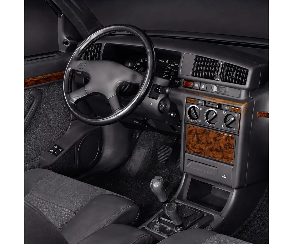 Peugeot 405 05.86-09.92 3D Inleg dashboard Interieurset aansluitend en pasgemaakt op he 12-Teile