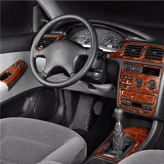 Peugeot 406 10.95-05.99 3D Interior Dashboard Trim Kit Dash Trim Dekor 21-Parts Peugeot 406 10.95-05.99 3D Interior Dashboard Trim Kit Dash Trim Dekor 21-Parts