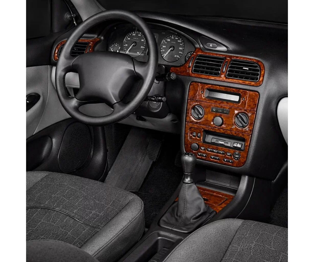 Peugeot 406 06.99-05.05 Habillage Décoration de Tableau de Bord 13-Pièce