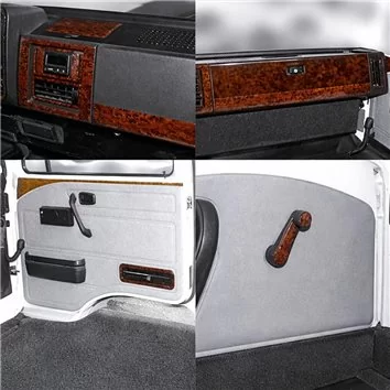 Peugeot 505 01.81-12.87 Habillage Décoration de Tableau de Bord 18-Pièce