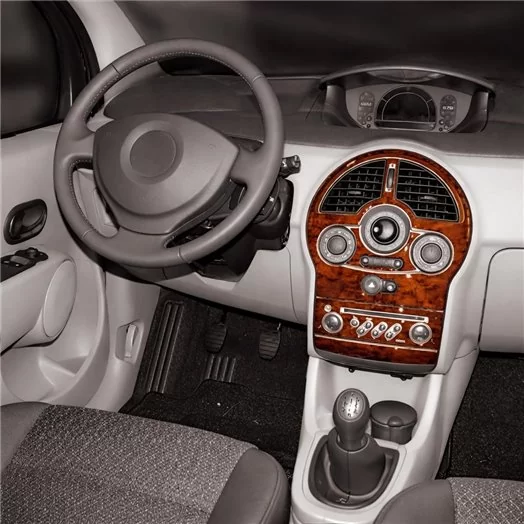 Renault Modus 08.2004 Habillage Décoration de Tableau de Bord 4-Pièce