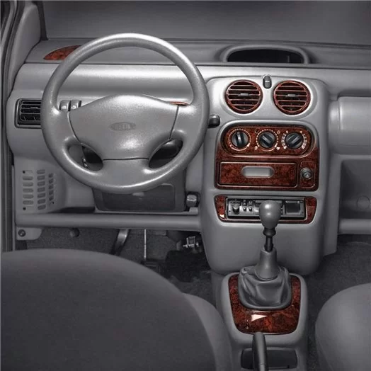 Renault Twingo 09.98-07.04 Habillage Décoration de Tableau de Bord 12-Pièce