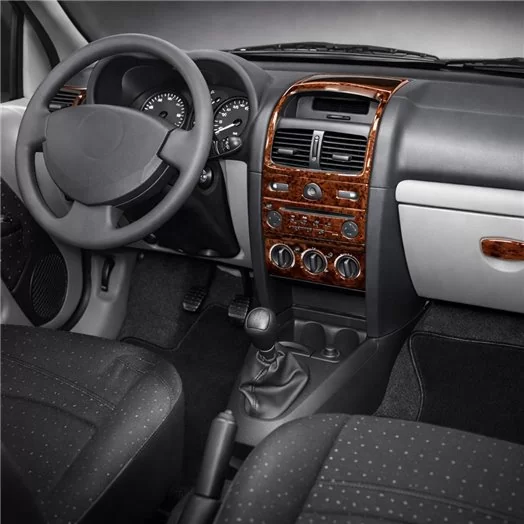 Renault Clio Symbol 10.2008 Mittelkonsole Armaturendekor Cockpit Dekor 11-Teile