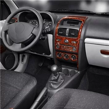 Renault Clio Symbol 10.2008 3D Inleg dashboard Interieurset aansluitend en pasgemaakt op he 11-Teile