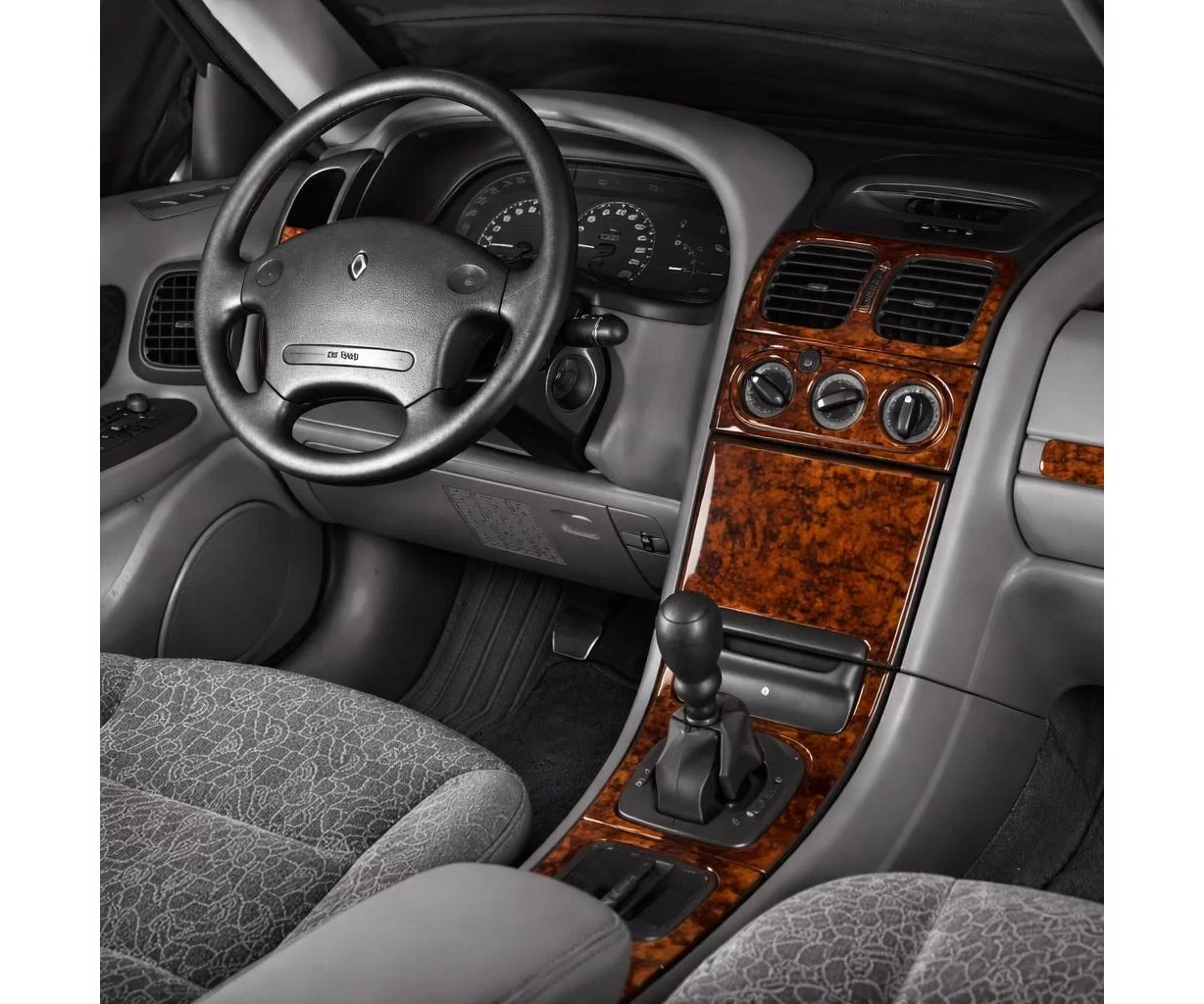 Renault Laguna 04.94-06.98 3D Interior Dashboard Trim Kit Dash Trim Dekor 10-Parts