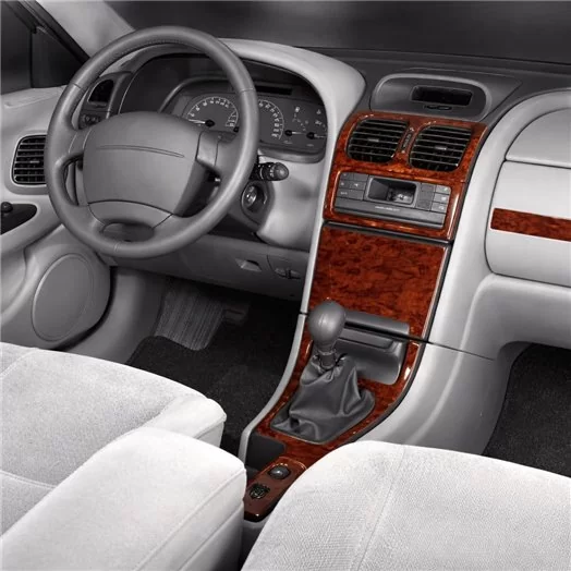 Renault Laguna 07.98-01.01 3D Interior Dashboard Trim Kit Dash Trim Dekor 15-Parts