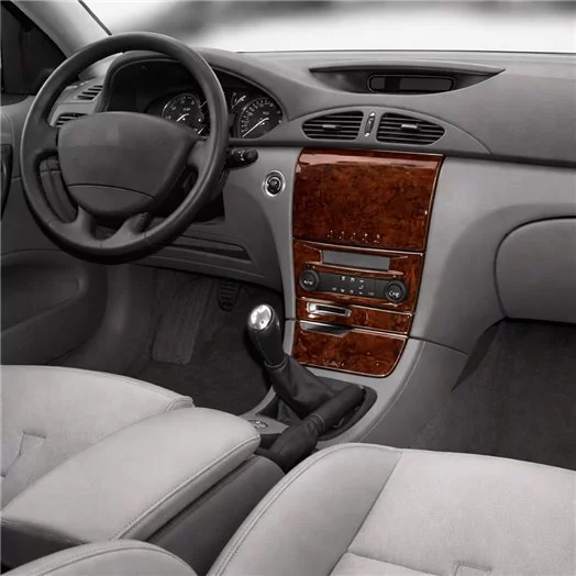 Renault Laguna 02.01-03.05 3D Inleg dashboard Interieurset aansluitend en pasgemaakt op he 7-Teile