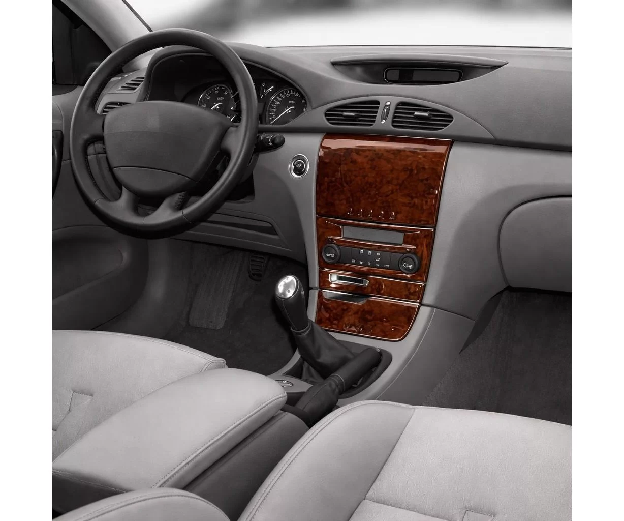 Renault Laguna 02.01-03.05 3D Interior Dashboard Trim Kit Dash Trim Dekor 7-Parts