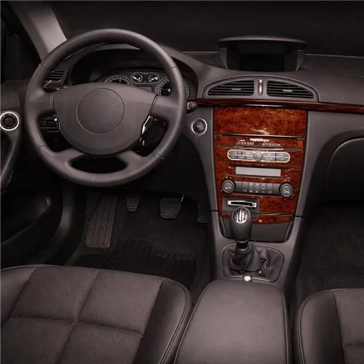 Renault Laguna 04.05-08.09 3D Inleg dashboard Interieurset aansluitend en pasgemaakt op he 5-Teile