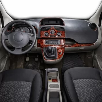 Renault Kangoo 2008-2011 Mascherine sagomate per rivestimento cruscotti 14-Decori
