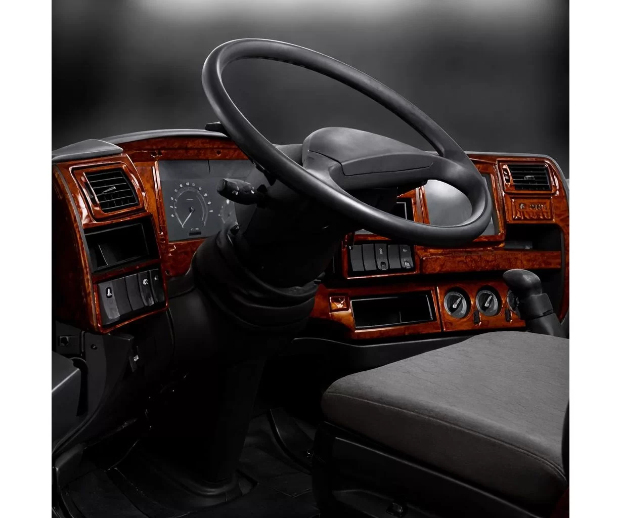 Renault Magnum 04.02-07.06 3D Inleg dashboard Interieurset aansluitend en pasgemaakt op he 27-Teile