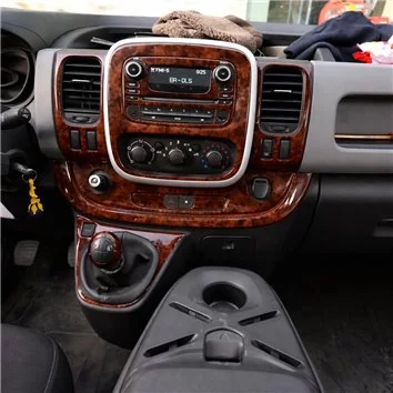 Renault Trafic 01.2015 Mittelkonsole Armaturendekor Cockpit Dekor 19-Teile