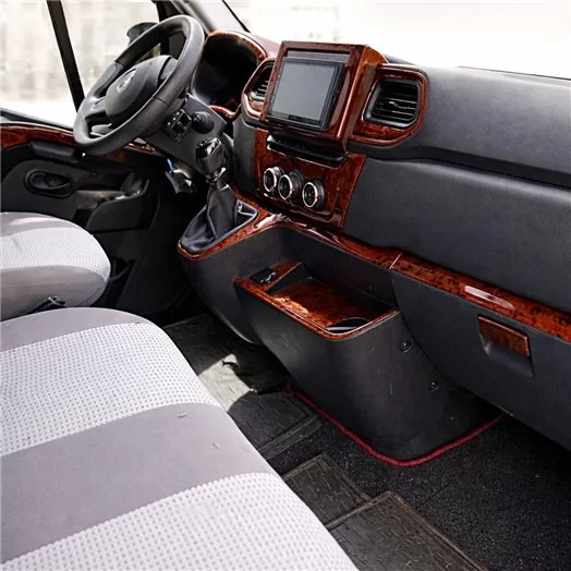 Renault Master III 2019 Mascherine sagomate per rivestimento cruscotti 24-Decori Renault Master III 2019 Mascherine sagomate per rivestimento cruscotti 24-Decori