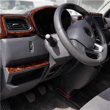 Renault Master III 2019 3D Inleg dashboard Interieurset aansluitend en pasgemaakt op he 24-Teile