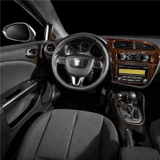 Seat Leon 01.2010 Mittelkonsole Armaturendekor Cockpit Dekor 18-Teile