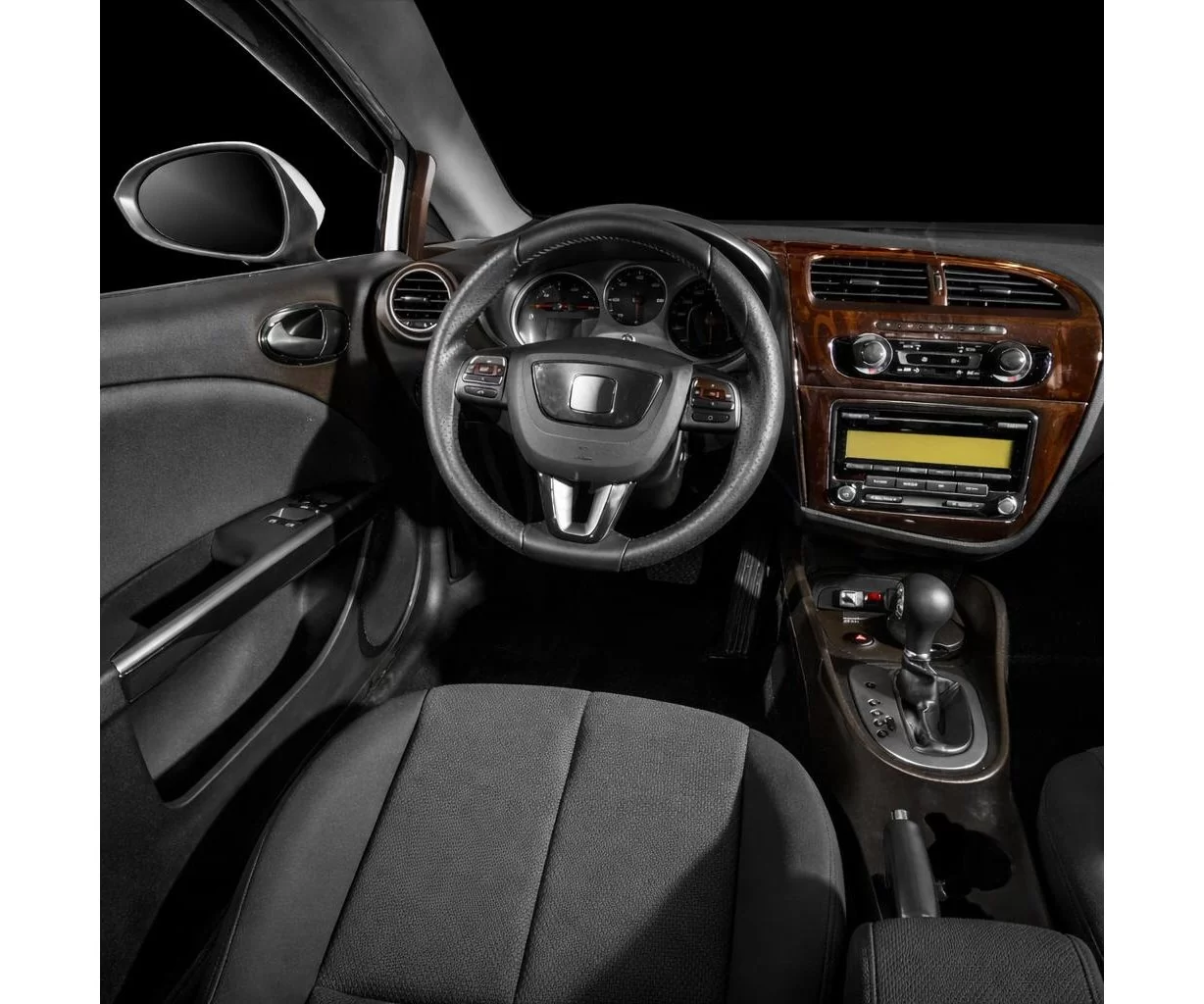 Seat Leon 01.2010 Mittelkonsole Armaturendekor Cockpit Dekor 18-Teile