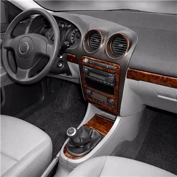 Seat Ibiza-Cordoba 04.02-12.07 3D Inleg dashboard Interieurset aansluitend en pasgemaakt op he 14-Teile