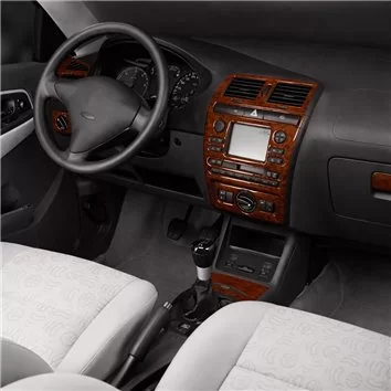 Seat Ibiza-Cordoba 08.99-03.02 Mittelkonsole Armaturendekor Cockpit Dekor 9-Teile