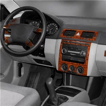 Skoda Fabia 6Y 09.99-05.06 Mascherine sagomate per rivestimento cruscotti 24-Decori