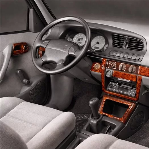 Skoda Felicia 01.95-12.99 Mittelkonsole Armaturendekor Cockpit Dekor 15-Teile