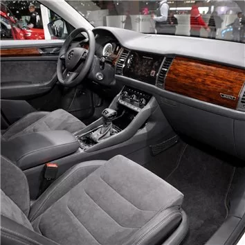 Skoda Kodiaq 2018 Mascherine sagomate per rivestimento cruscotti 14-Decori