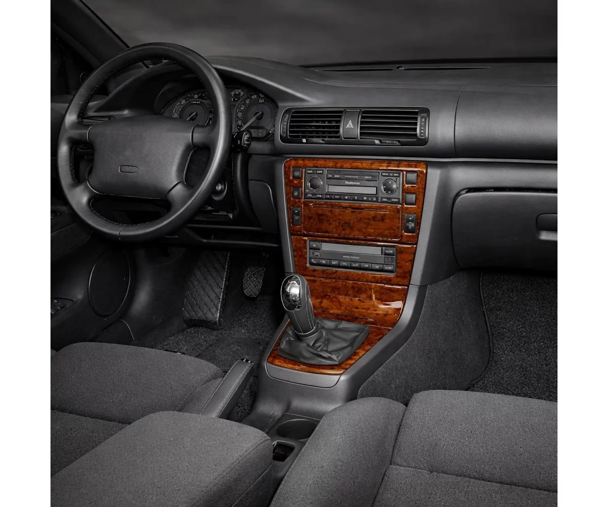 Skoda SuperB 02.02-12.07 3D Interior Dashboard Trim Kit Dash Trim Dekor 6-Parts