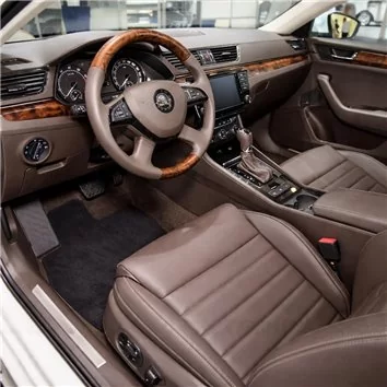 Skoda SuperB 2019 Mittelkonsole Armaturendekor Cockpit Dekor 14-Teile
