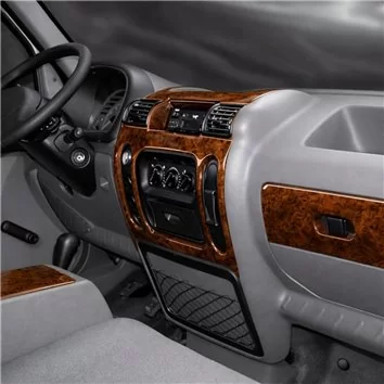 Opel Movano-Nissan Interstar 01.2002 3D Inleg dashboard Interieurset aansluitend en pasgemaakt op he 6-Teile