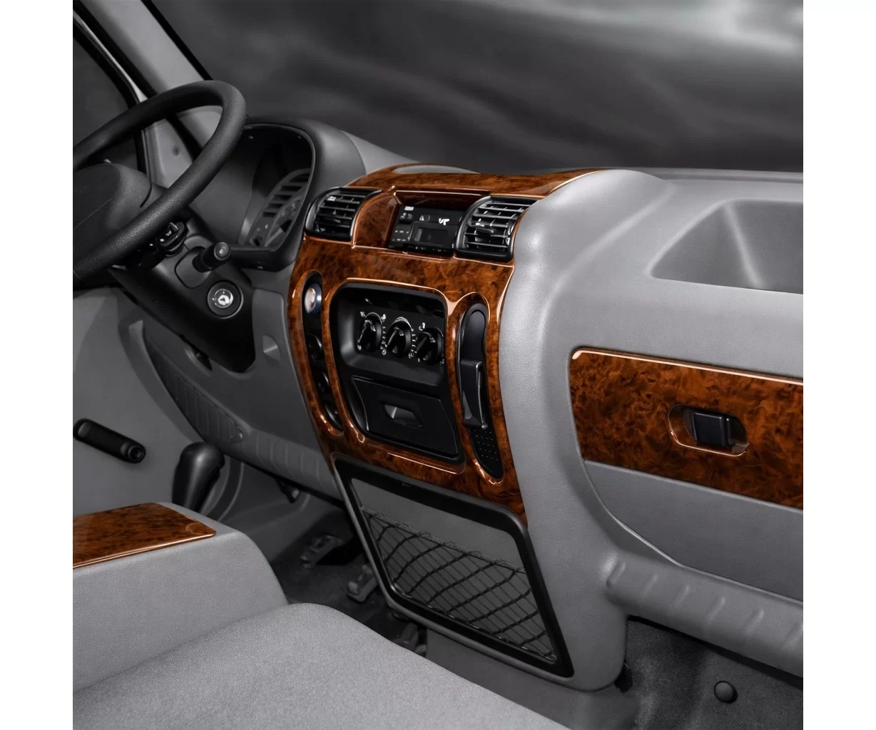 Opel Movano-Nissan Interstar 01.2002 Mittelkonsole Armaturendekor Cockpit Dekor 6-Teile