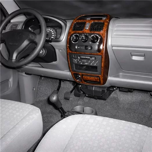 Opel Agila 04.00-12.03 Habillage Décoration de Tableau de Bord 3-Pièce