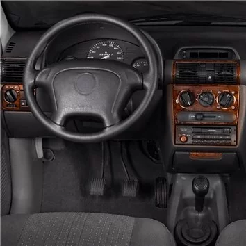 Opel Corsa B-Tigra ­ Combo 01.93-10.00 3D Inleg dashboard Interieurset aansluitend en pasgemaakt op he 10-Teile