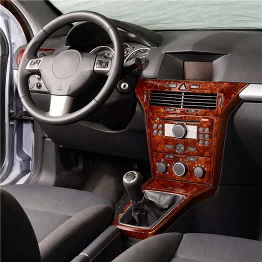 Opel Astra H 01.04-08.10 Habillage Décoration de Tableau de Bord 10-Pièce