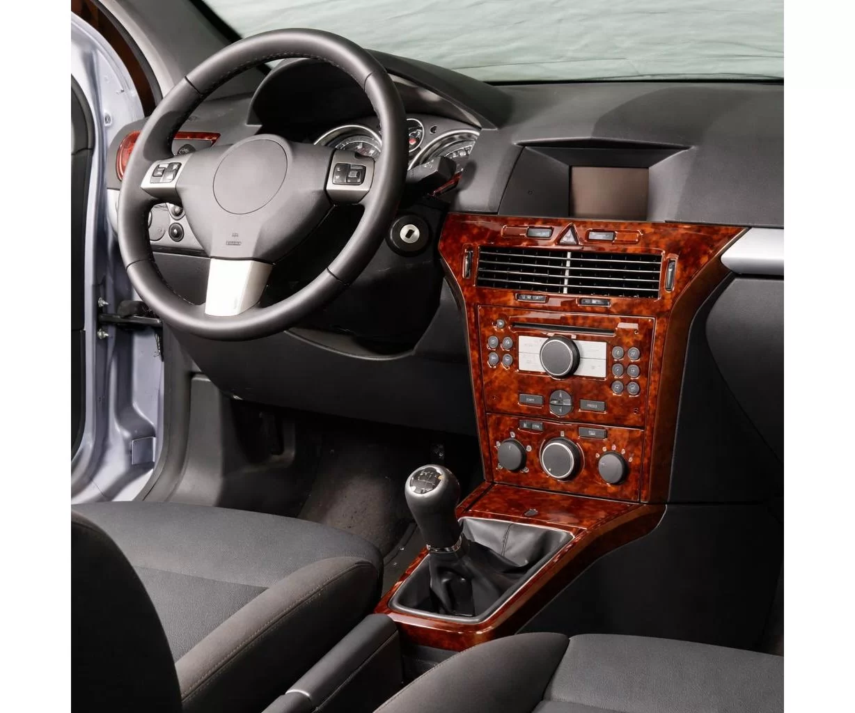 Opel Astra H 01.04-08.10 Mittelkonsole Armaturendekor Cockpit Dekor 10-Teile Opel Astra H 01.04-08.10 Mittelkonsole Armaturendekor Cockpit Dekor 10-Teile