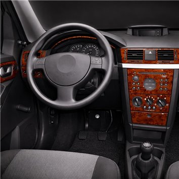 Opel Meriva 02.03-12.07 3D Interior Dashboard Trim Kit Dash Trim Dekor 17-Parts