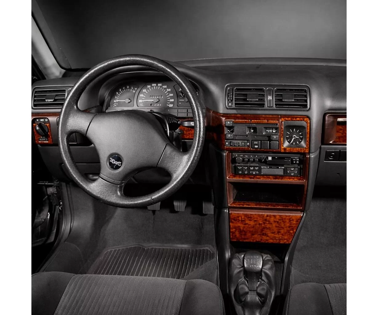 Opel Vectra A 09.87-07.95 Mittelkonsole Armaturendekor Cockpit Dekor 12-Teile