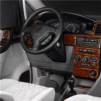 Opel Zafira A 01.99-12.05 Mittelkonsole Armaturendekor Cockpit Dekor 21-Teile