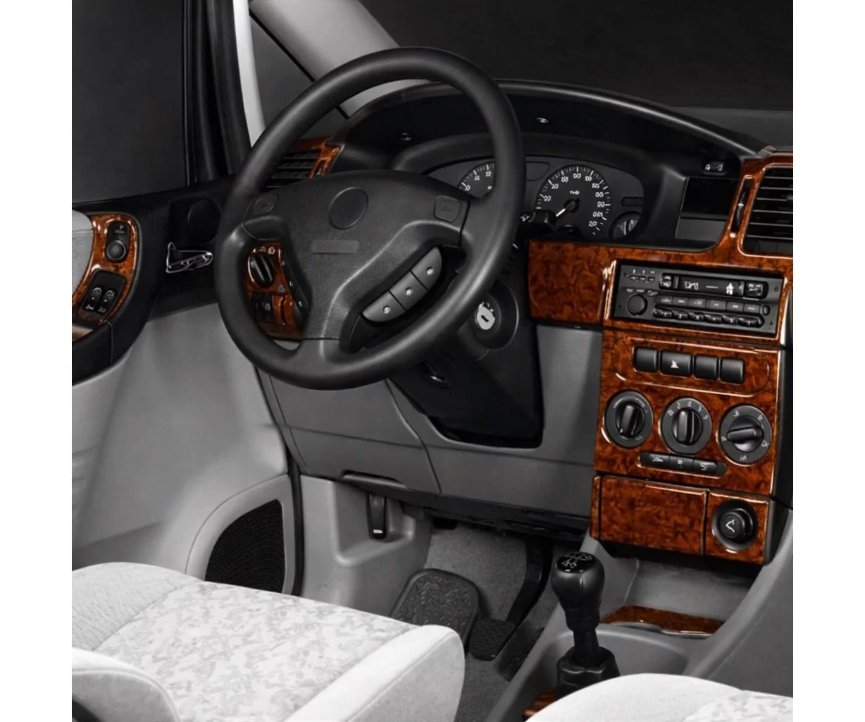 Opel Zafira A 01.99-12.05 Mittelkonsole Armaturendekor Cockpit Dekor 21-Teile Opel Zafira A 01.99-12.05 Mittelkonsole Armaturendekor Cockpit Dekor 21-Teile