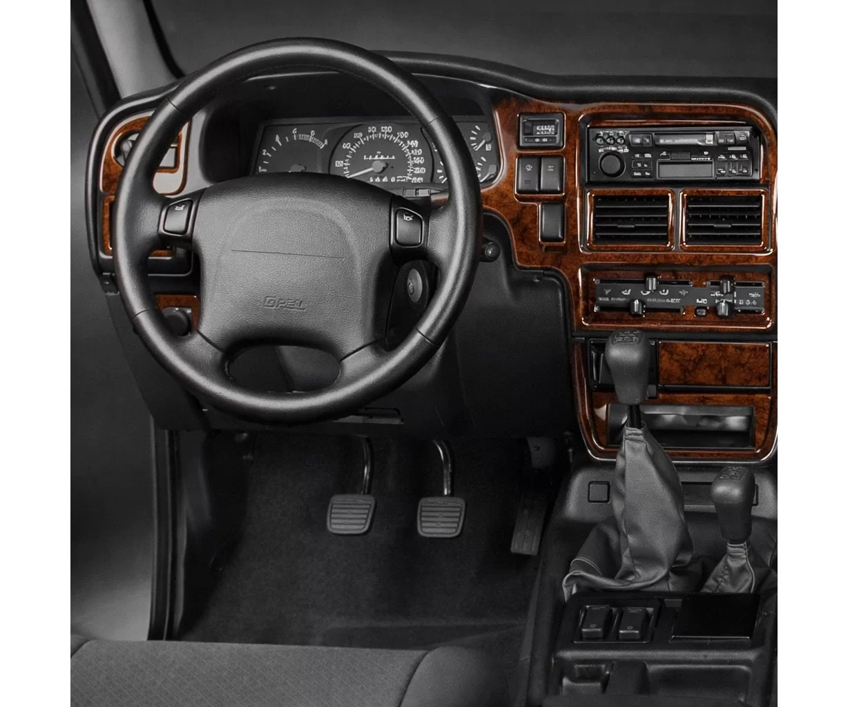 Opel Frontera 03.95-09.98 Mittelkonsole Armaturendekor Cockpit Dekor 13-Teile