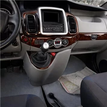 Opel Vivaro 01.2011 Mittelkonsole Armaturendekor Cockpit Dekor 16-Teile