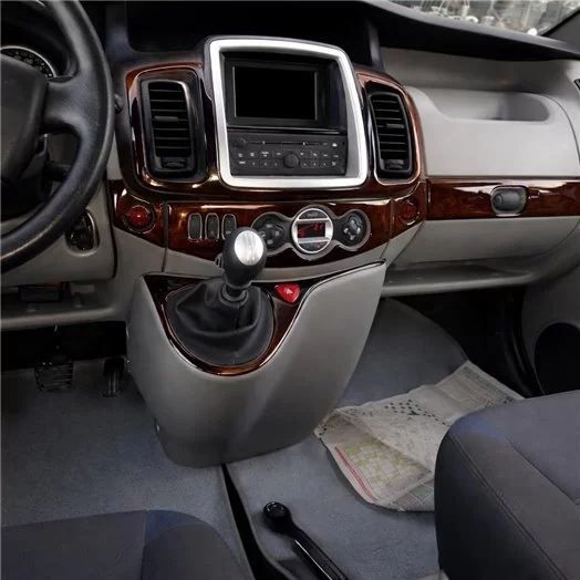 Opel Vivaro 01.2011 3D Inleg dashboard Interieurset aansluitend en pasgemaakt op he 16-Teile