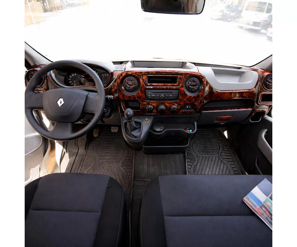 Opel Movano 01.2010 3D Interior Dashboard Trim Kit Dash Trim Dekor 23-Parts