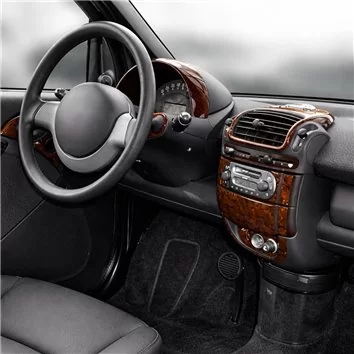 Mcc Smart Smart 07.1998 Mascherine sagomate per rivestimento cruscotti 22-Decori