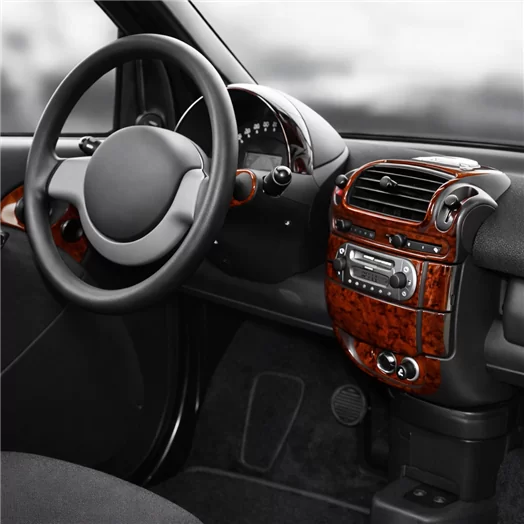 Mcc Smart Smart 07.1998 Mittelkonsole Armaturendekor Cockpit Dekor 22-Teile