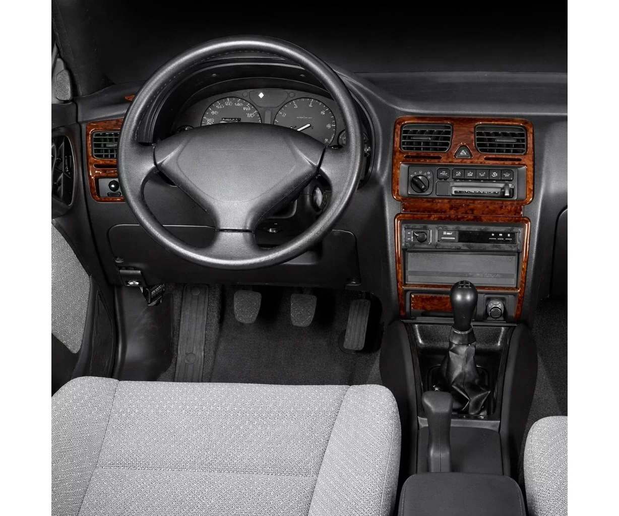 Subaru Legacy 05.94-03.99 Habillage Décoration de Tableau de Bord 12-Pièce Subaru Legacy 05.94-03.99 Habillage Décoration de Tableau de Bord 12-Pièce