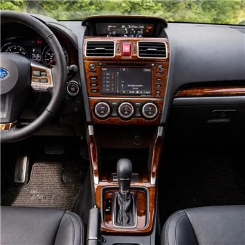 Subaru XV Crosstrek 2012-2017 3D Inleg dashboard Interieurset aansluitend en pasgemaakt op he 51-Teile